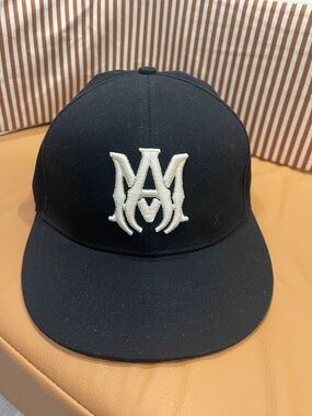 AMIRI Baseball Cap Metal Script Logo